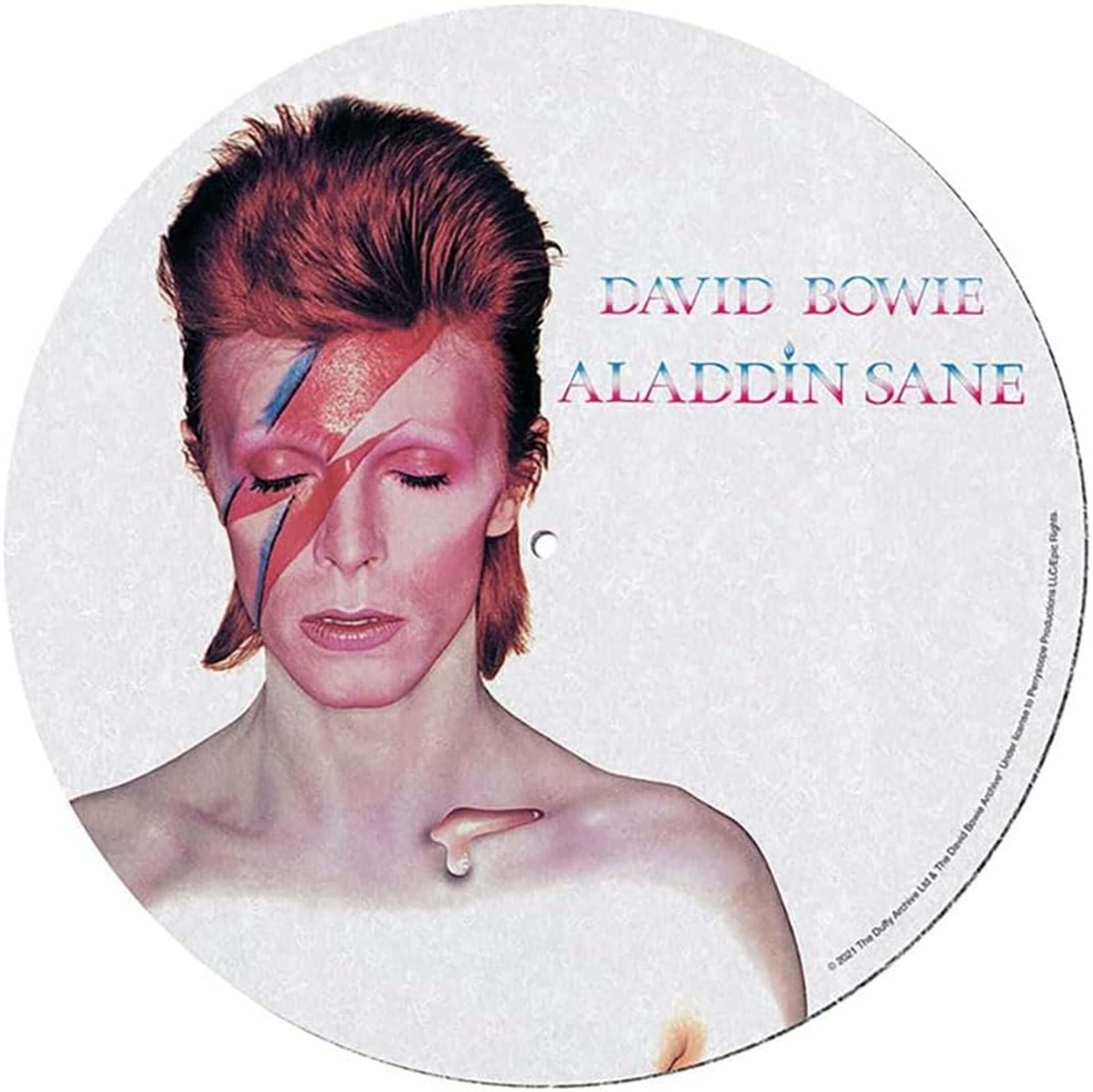 David Bowie Slipmat (Aladdin Sane)