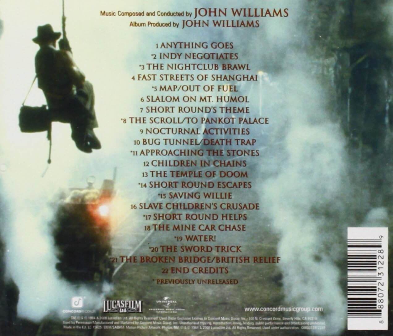 John Williams - Indiana Jones And The Temple Of Doom - CD - Image 2