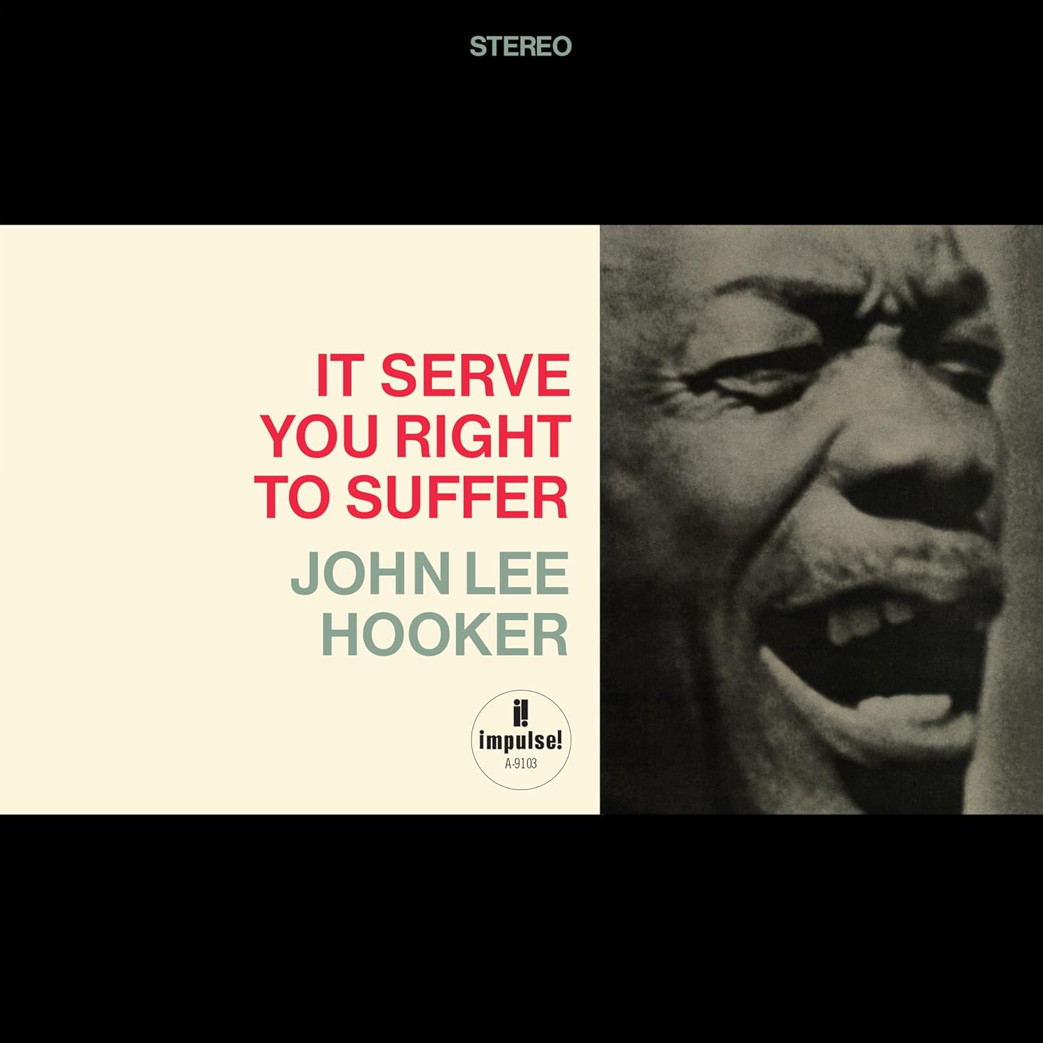 John Lee Hooker - It Serve You Right To Suffer - Vinyl LP