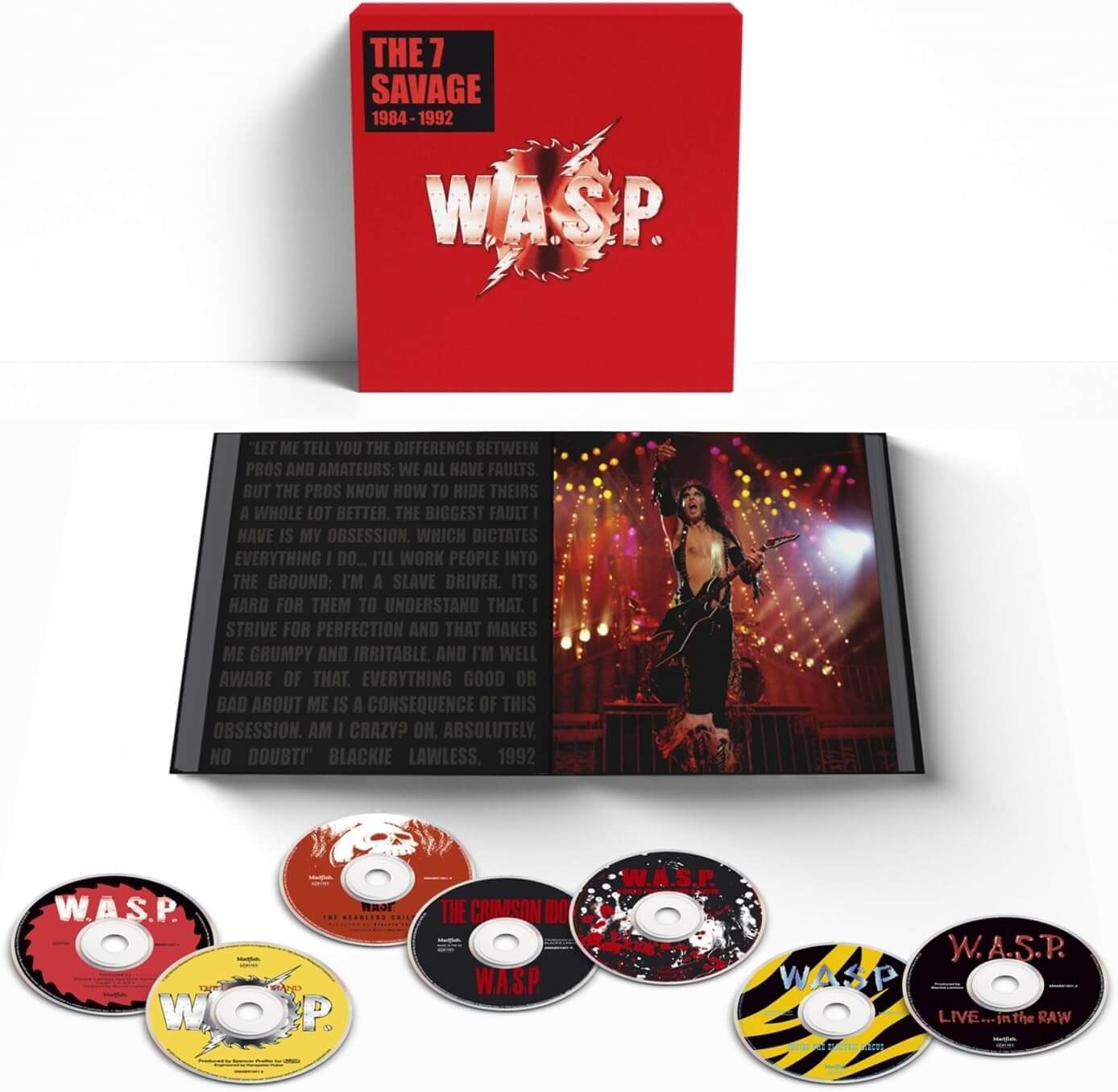 W.A.S.P. - The 7 Savage: 1984-1992 - CD
