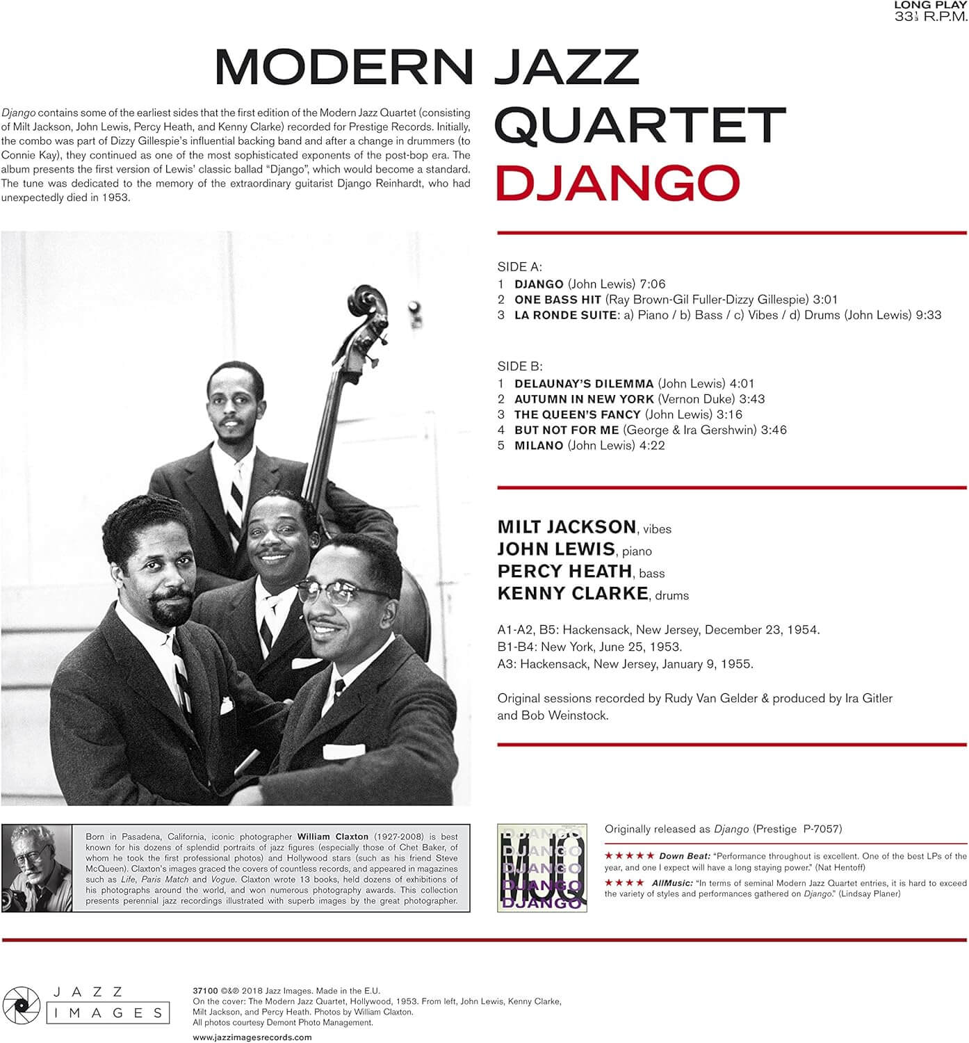 The Modern Jazz Quartet - Django - Vinyl LP - Image 2
