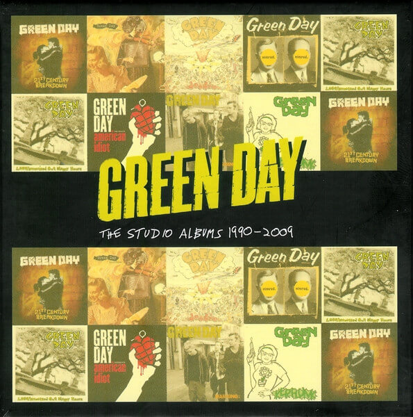 Green Day – The Studio Albums 1990 / 2009  - 8 CDs