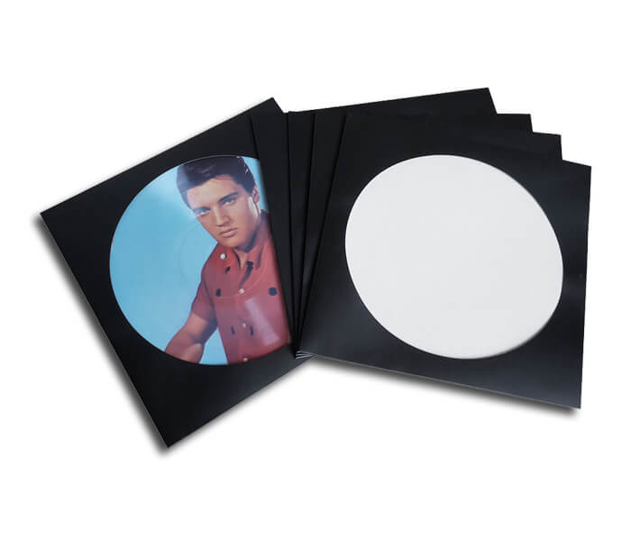 Picture Disc LP Cover  – Εξώφυλλο απο μαύρο χαρτόνι για Picture Disc