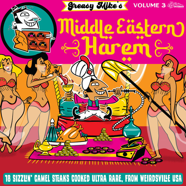 VA - Greasy Mike's Middle Eastern Harem - LP