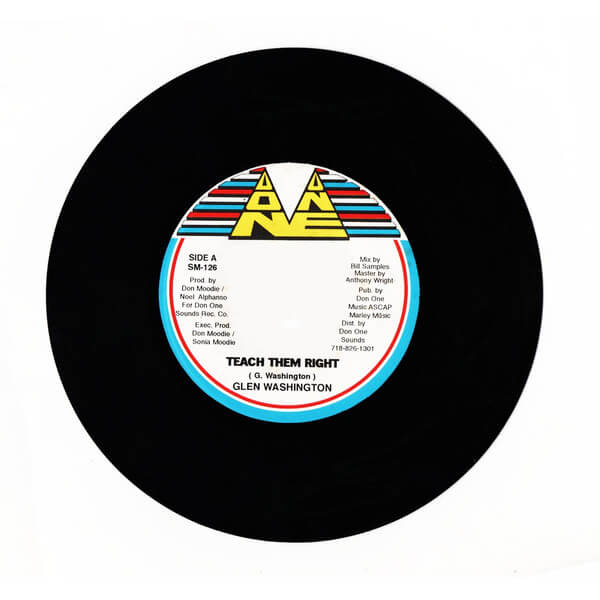 Glen Washington - Teach Them / Bob Marley Sweet Song (Yes My Friend) - 7"