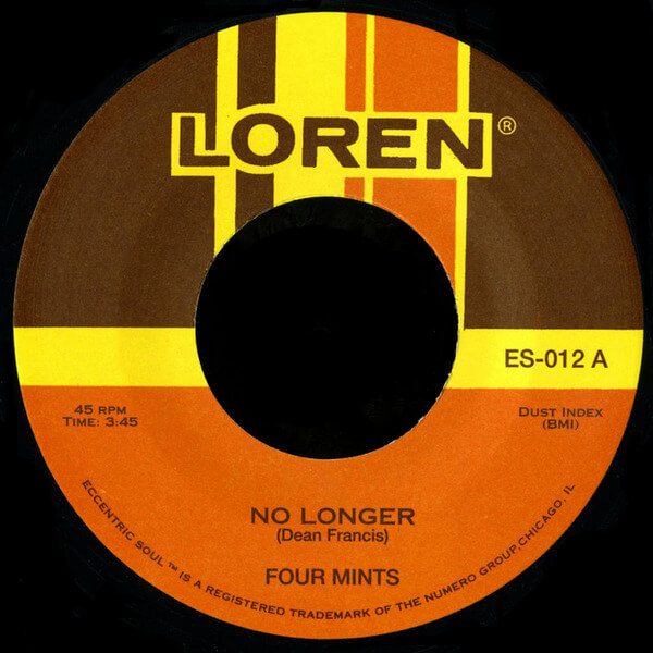 Four Mints - No Longer/Endlessly - 7"