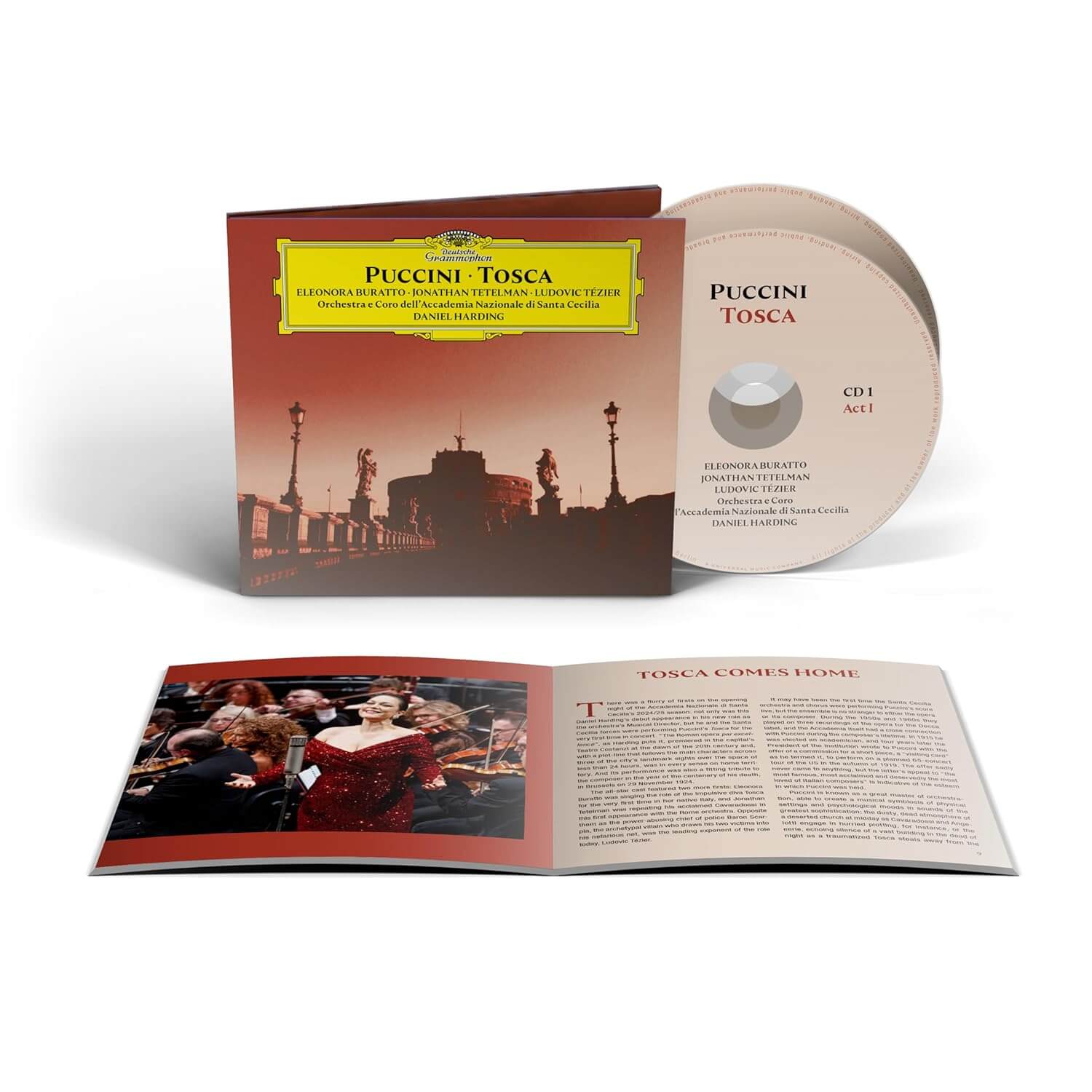Jonathan Tetelman & Orchestra Dell'accademia Nazion - Puccini: Tosca - CD - Image 2