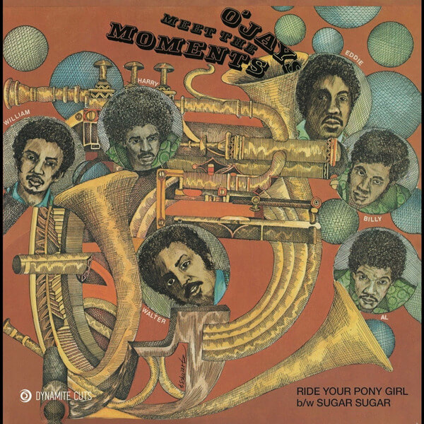 The Moments - Ride Your Pony Girl - 7"