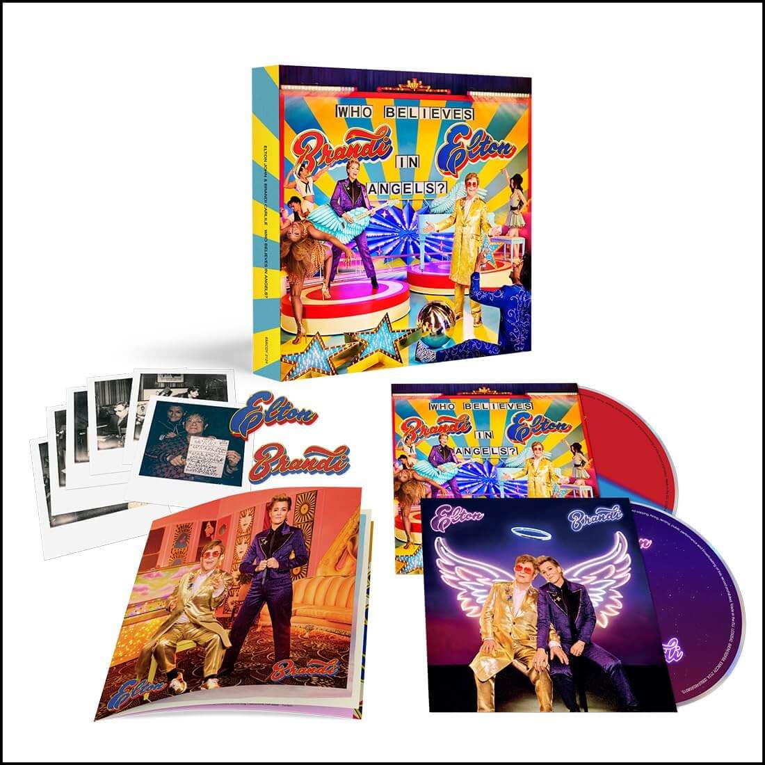 Elton John & Brandi Carlile - Who Believes In Angels? - CD + DVD