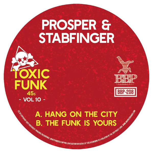 Prosper & Stabfinger - Toxic Funk Vol. 10 - 7"