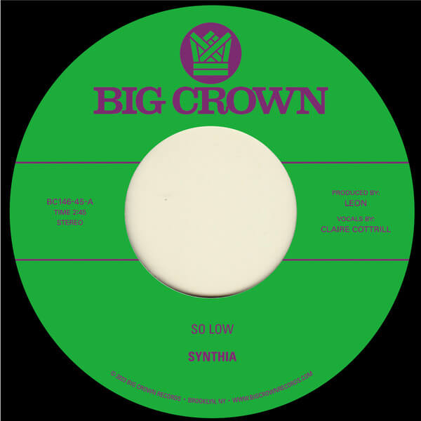 Synthia - So Low b/w You & I - 7"
