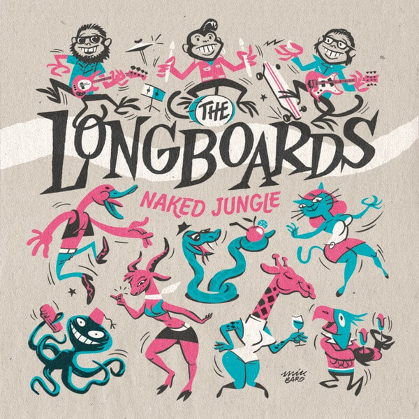 The Longboards - Naked Jungle - 10"