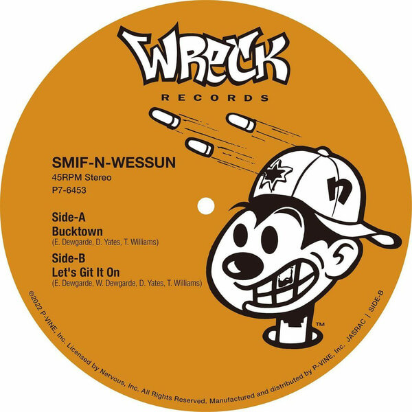 Smif-N-Wessun - Bucktown / Let's Git It On - 7"