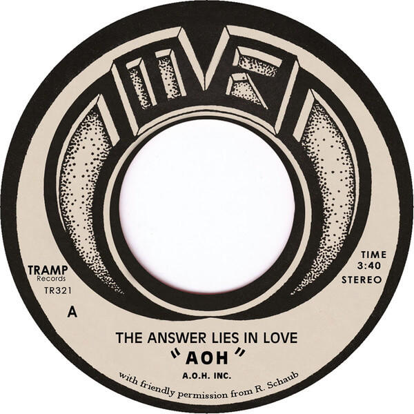 AOH - The Answer Lies in Love - 7"