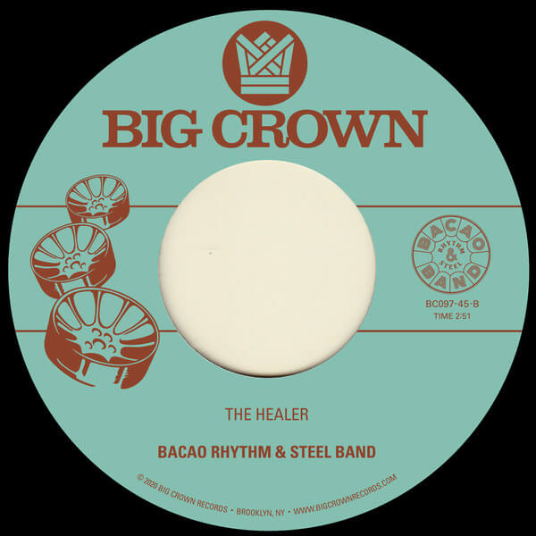 Bacao Rhythm & Steel Band - My Jamaican Dub b/w The Healer - 7"