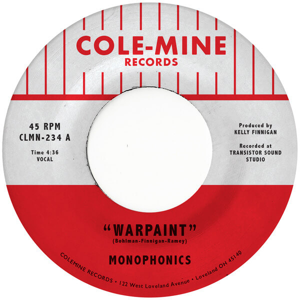 Monophonics & Kelly Finnigan - Warpaint / Crash & Burn - 7"