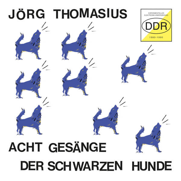 Jorg Thomasius - Acht Gesänge der schwarzen Hunde - LP