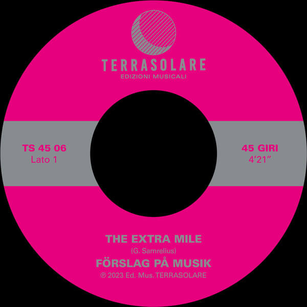 Forslag Pa Musik - The Extra Mile - 7"