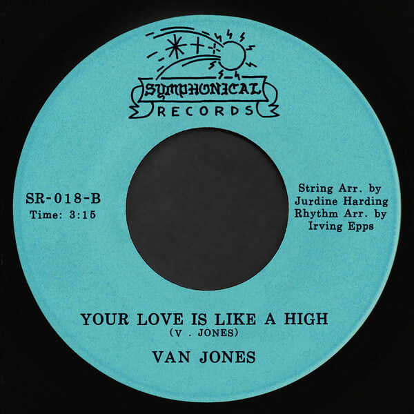 Van Jones - I Want to Groove You / Your Love Is Like a High - 7"