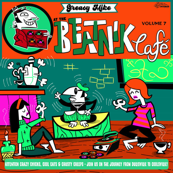 VA - Greasy Mike at the Beatnik Cafe - LP