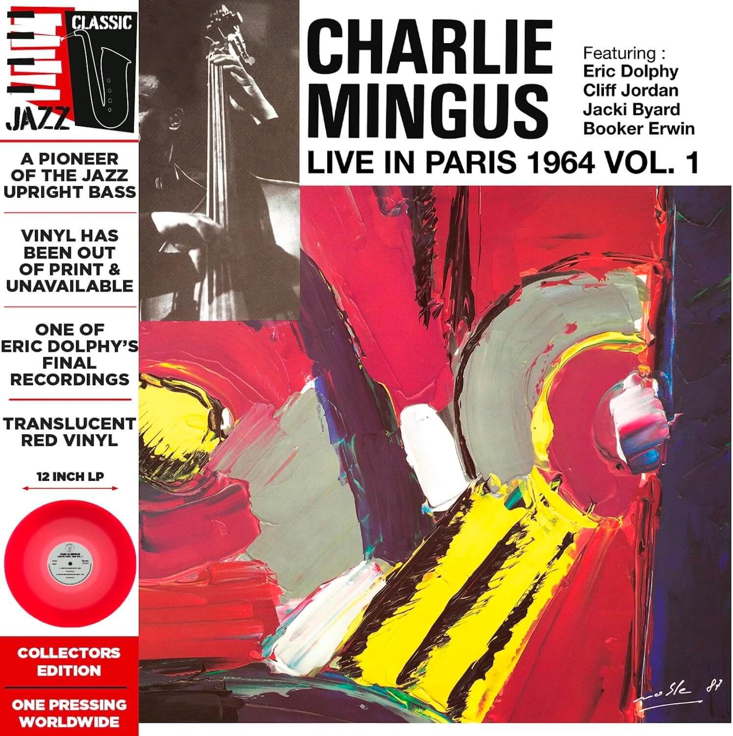 Charlie Mingus - Live In Paris Vol.1 - Vinyl LP