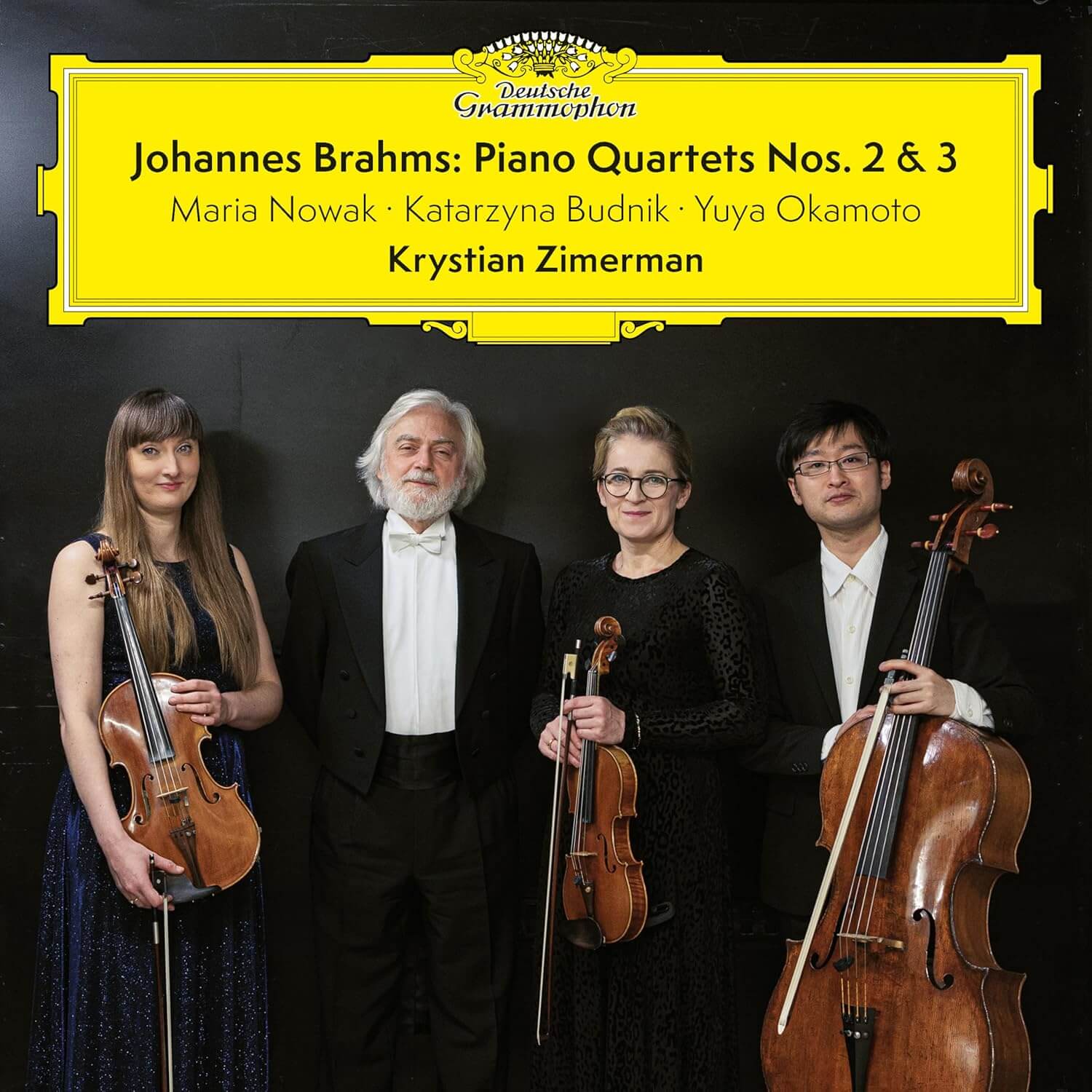 Krystian Zimerman & Maria Nowak & Katarzyna Budnik - Brahms: Piano Quartets Nos. 2 & 3 - CD