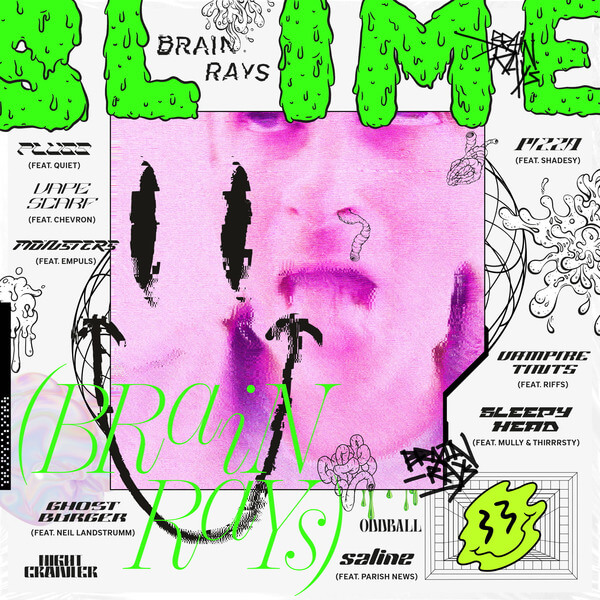 Brain Rays - Slime - Tape