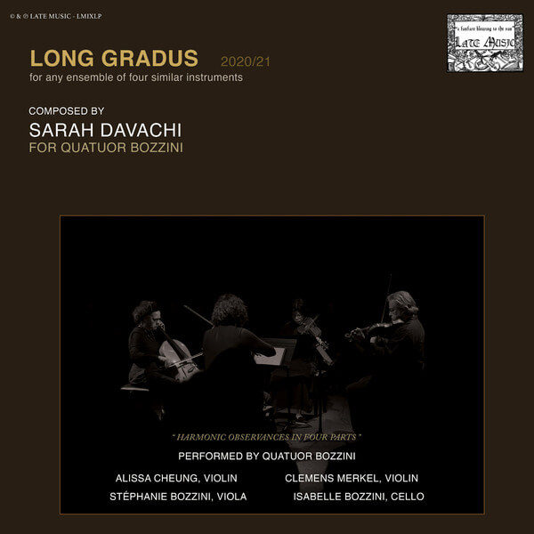 Sarah Davachi - Long Gradus - CD