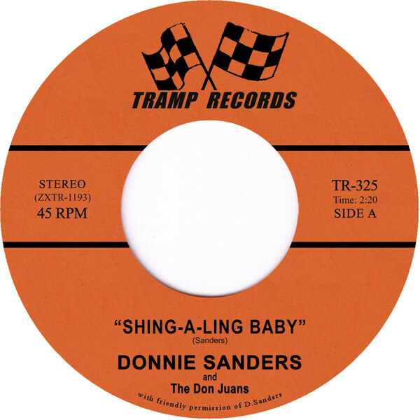 Donnie Sanders - Shing A Ling Baby - 7"