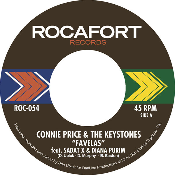 Connie Price & The Keystones - Favelas - 7"