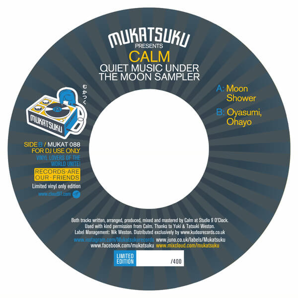 Calm - Quiet Music Under The Moon Sampler - 7"