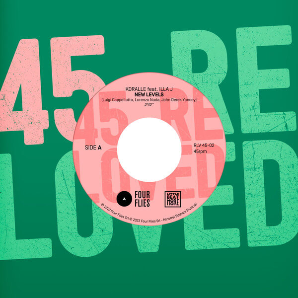 Koralle & Modern Sound Quartet - New Levels (feat. Illa J) / Chartreuse - 7"