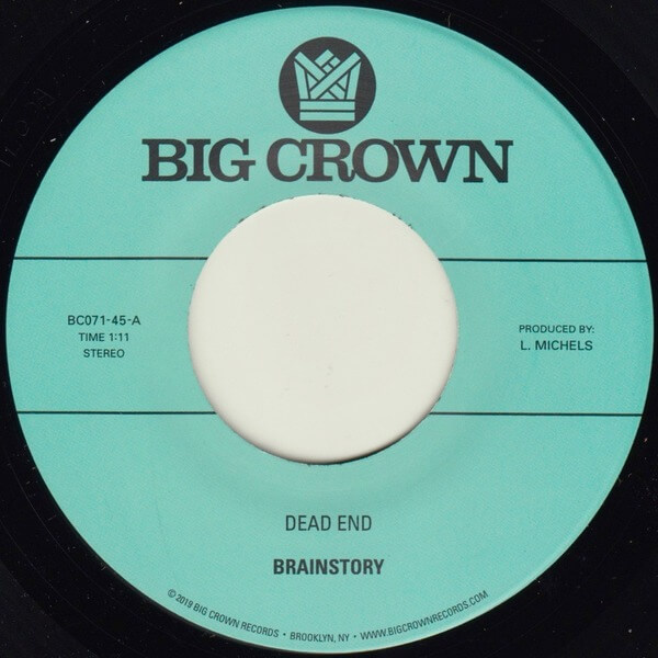 Brainstory - Dead End b/w Mnemophobia - 7"