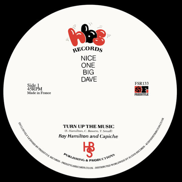 Roy Hamilton & Capiche - Turn up the Music - 12"
