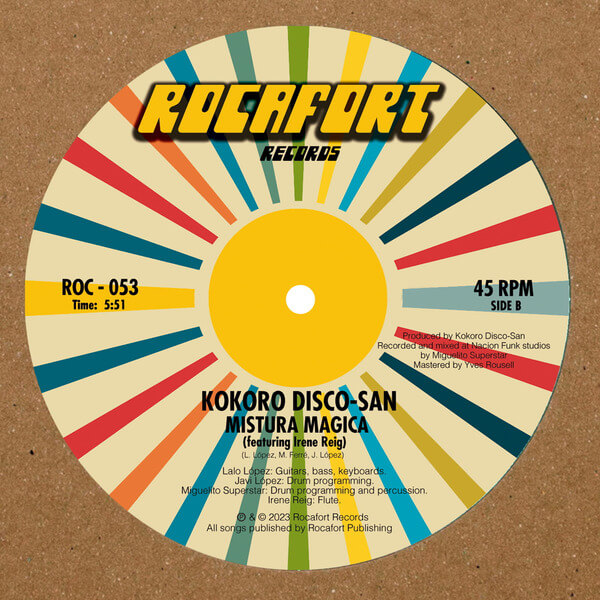 Kokoro Disco-San - The Brightest Light / Mistura Magica - 12"