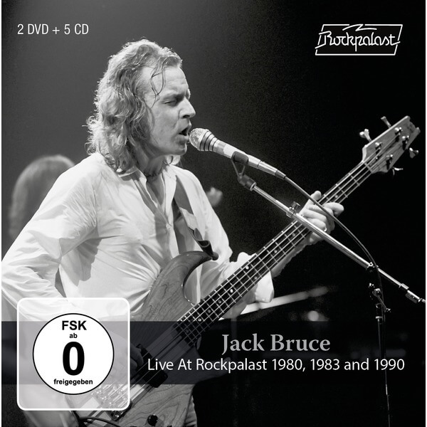 Jack Bruce - Live At Rockpalast 1980, 1983 and 1990 - 5CD+2DVD