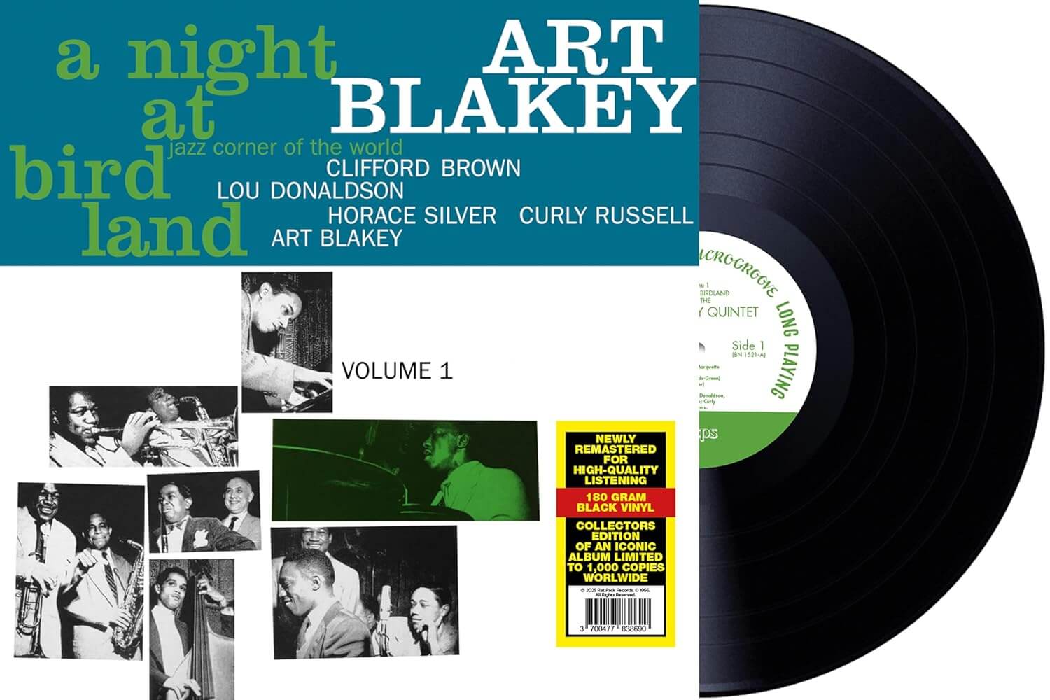 Art Blakey Quintet - A Night At Birdland Volume 1 - Vinyl LP - Image 2