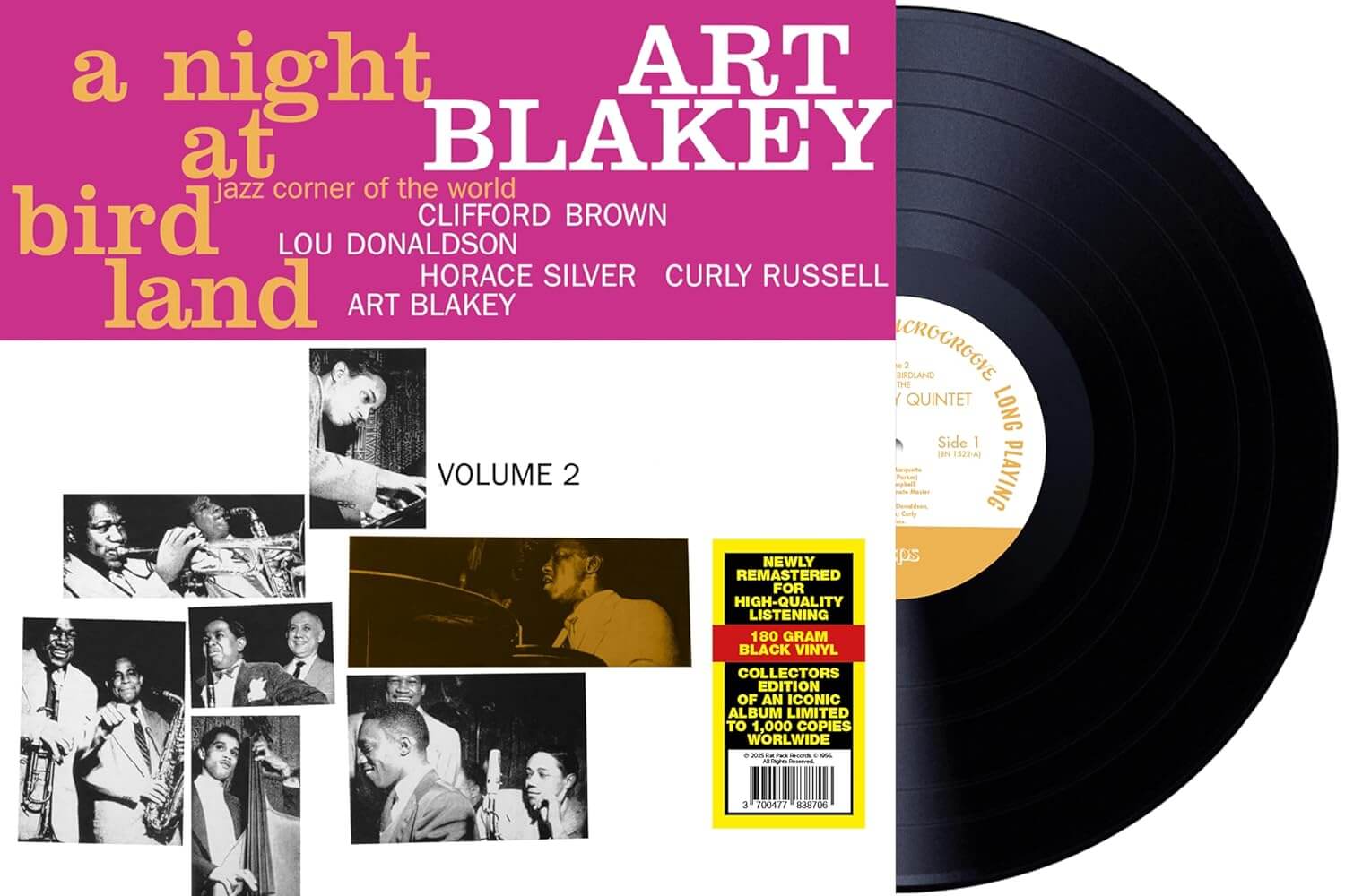 Art Blakey Quintet - A Night At Birdland Volume 2 - Vinyl LP - Image 2