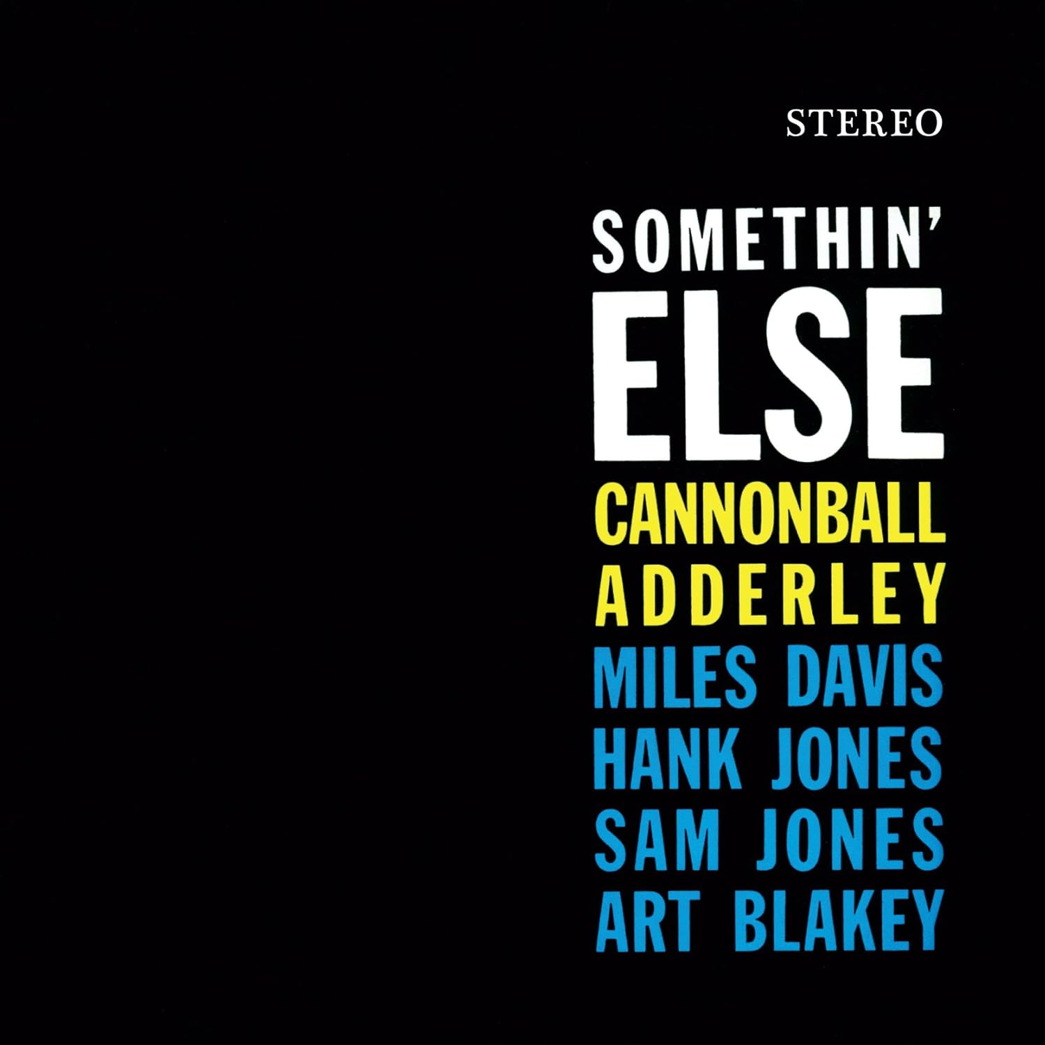 Cannonball Adderley - Somethin' Else - Vinyl LP