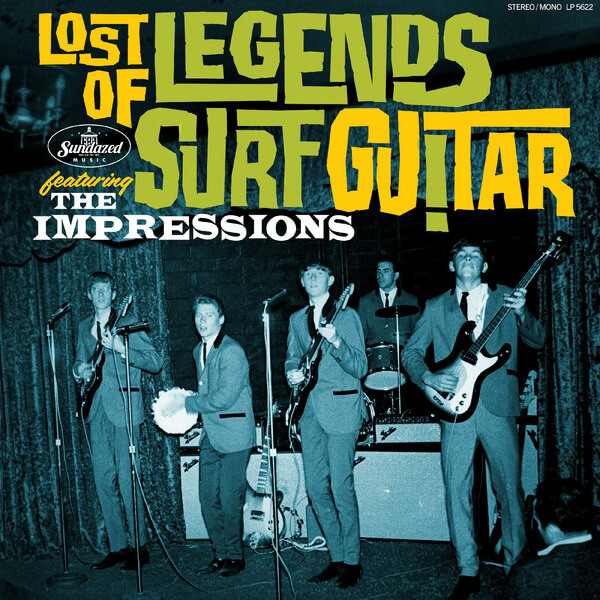 The Impressions - Lost Legends Of Surf Guitar featuring The Impressions - CD