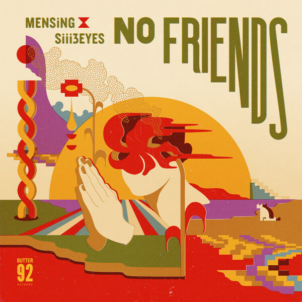 Mensing x siii3eyes - No Friends - LP