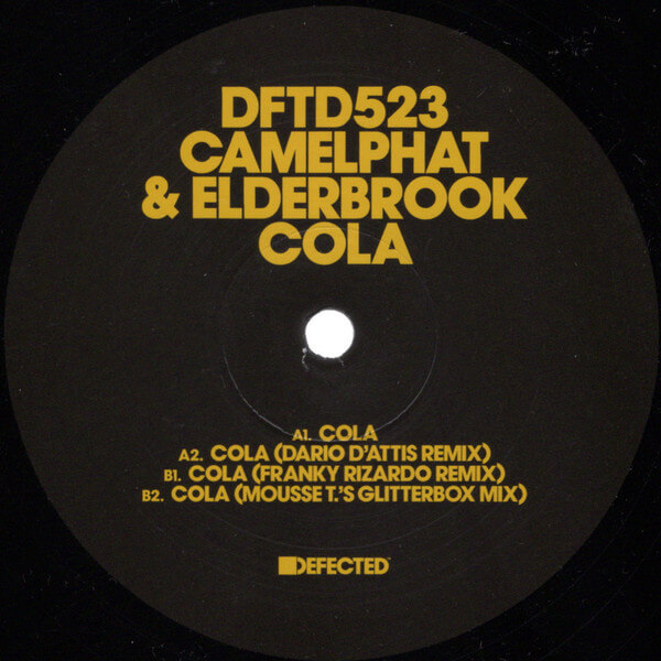 Camelphat & Elderbrook – Cola - 12'' Vinyl