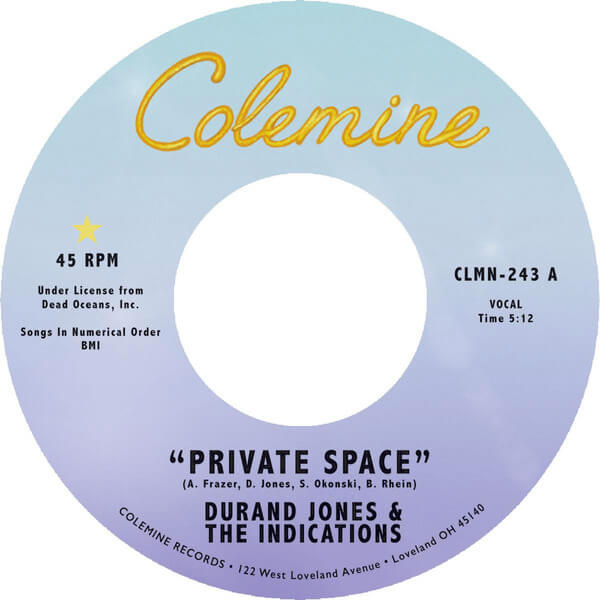 Durand Jones & The Indications - Private Space / Sea of Love - 7"