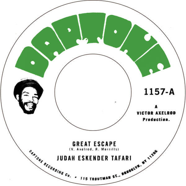 Judah Tafari - Great Escape B/W Bezos Vs. Musk - 7"