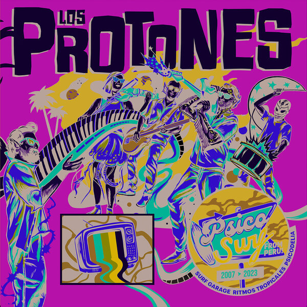 Los Protones - Psico Surf - LP