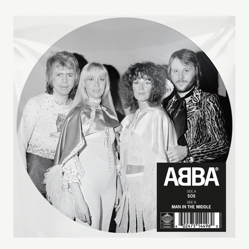 Abba - SOS / Man In The Middle - Vinyl Single 7"