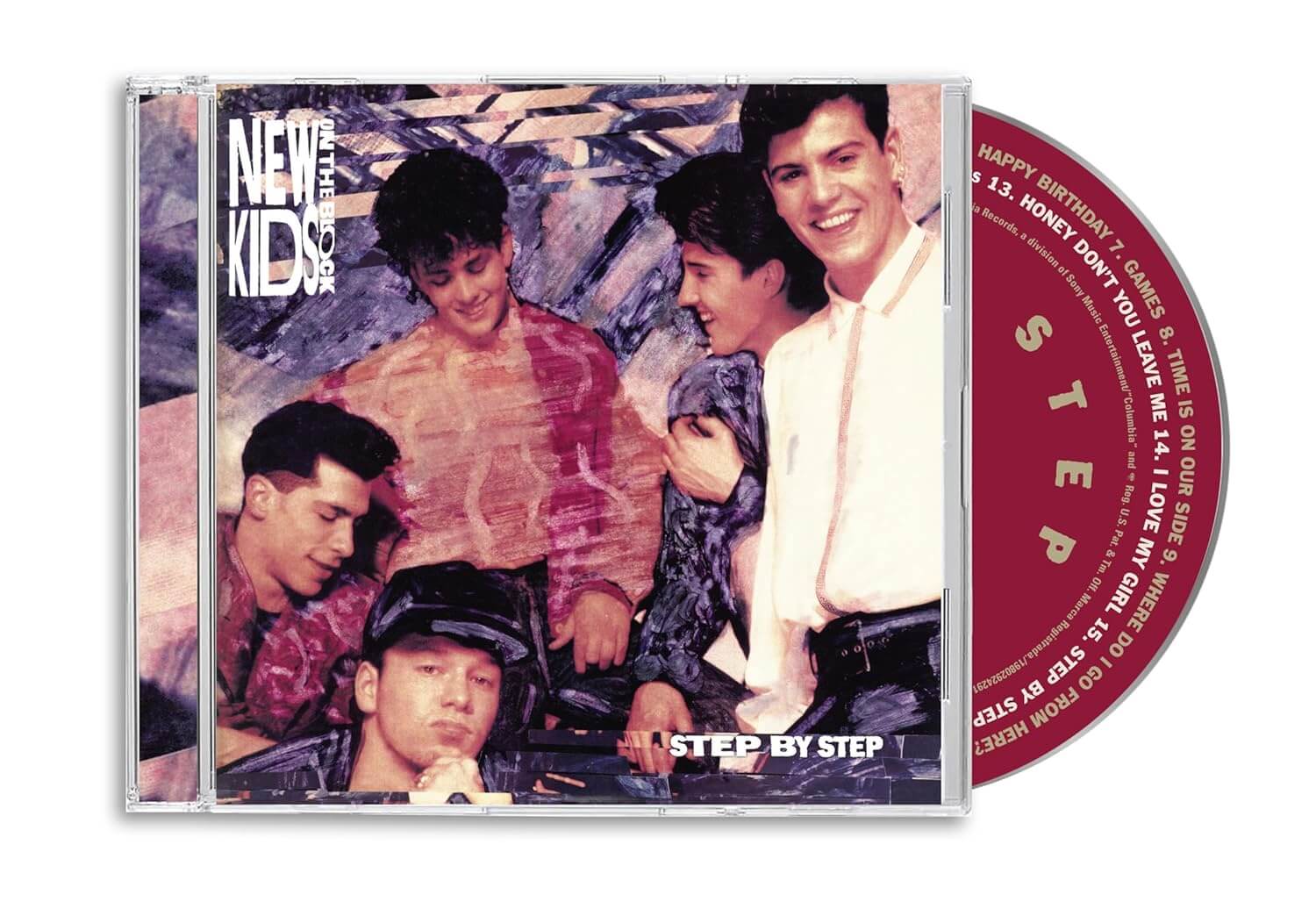 New Kids On The Block - Step By Step - CD - Image 2
