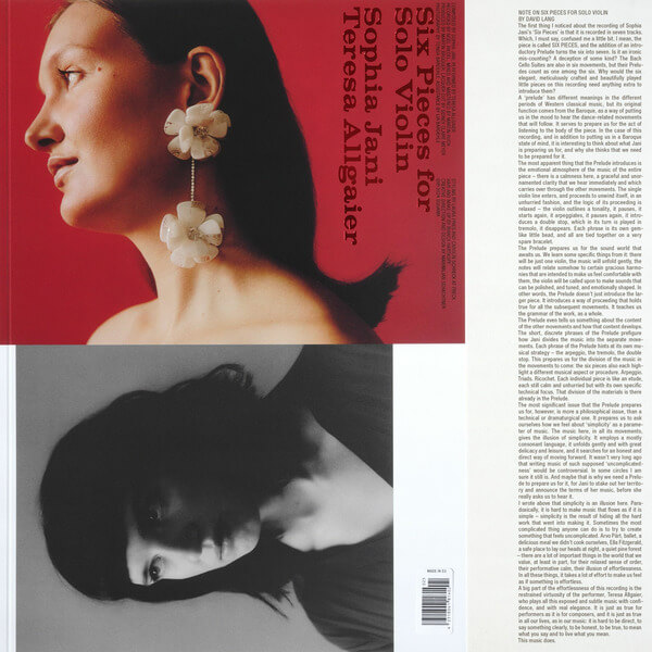 Sophia Jani & Teresa Allgaier - Six Pieces for Solo Violin - LP