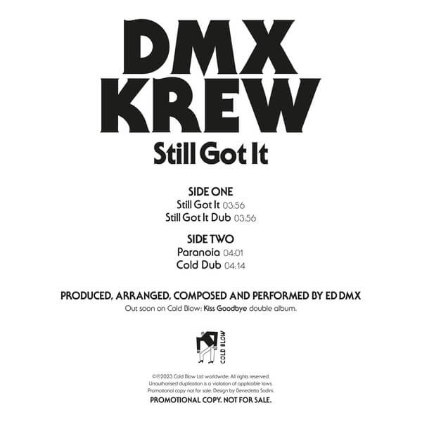 DMX Krew - Still Got It - 12"