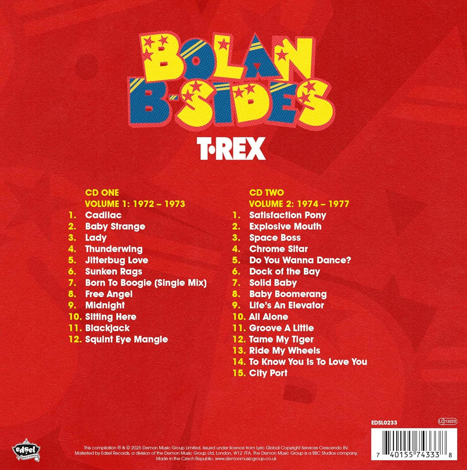 T. Rex - Bolan B-Sides - CD - Image 2